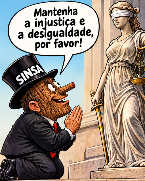 SINSA NÃO QUER CUMPRIR DECISÃO JUDICIAL
